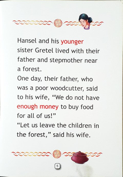 Hansel & Gretel - Graded English Readers Level 3