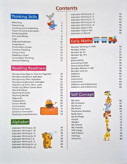 Preschool Success Skills : Happy Kids Workbook | Level 3