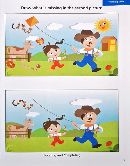 Preschool Success Skills : Happy Kids Workbook | Level 3