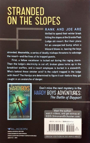 Hardy Boys Adventures Ultimate Thrills Book 5 Peril At Granite Peak