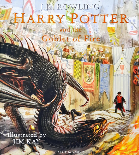 Harry Potter #4 : Harry Potter and the Goblet of Fire - Illustrated Edition