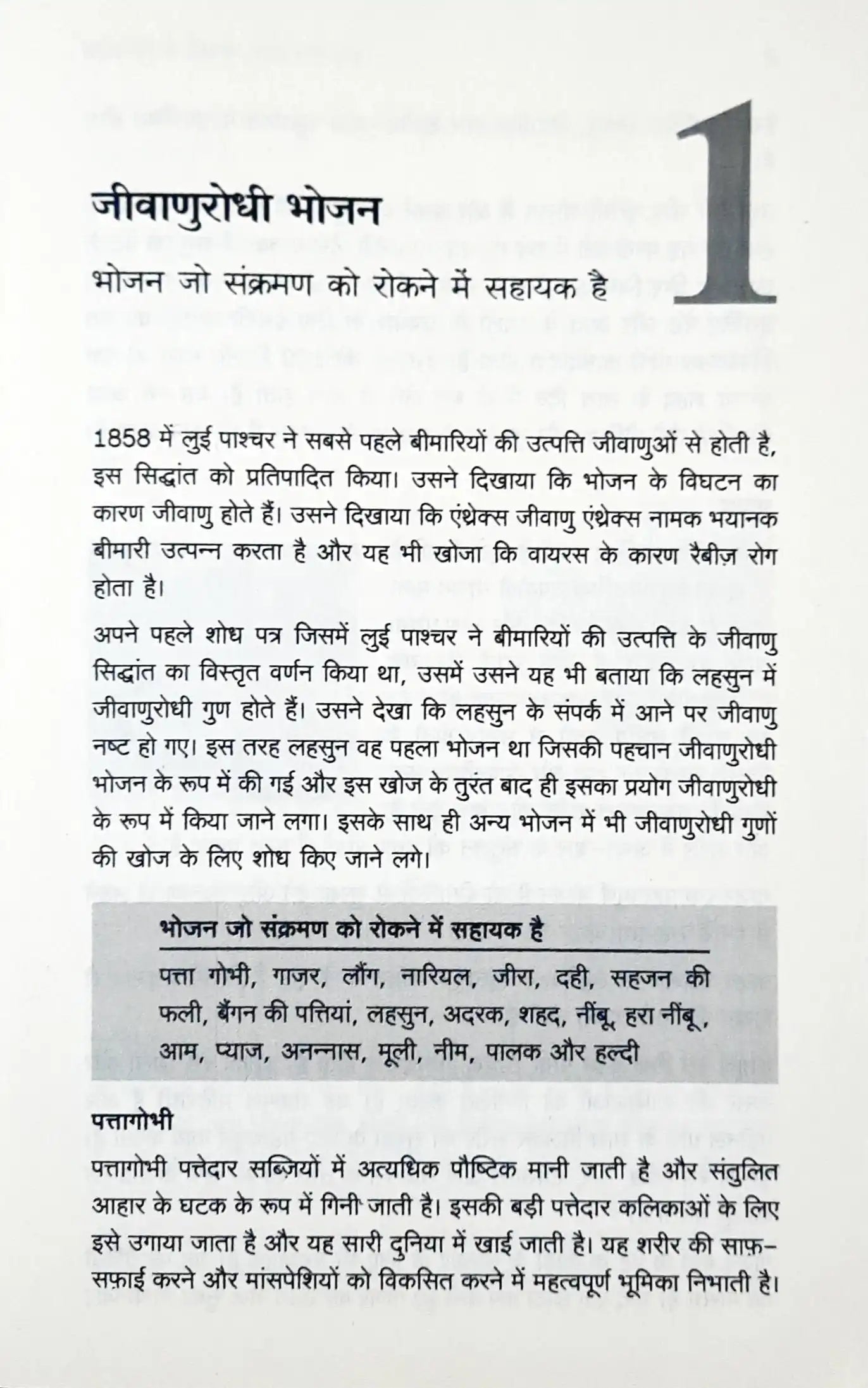 Healing Through Natural Foods : Hindi