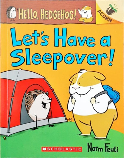 Acorn Hello Hedgehog Let's Have A Sleepover