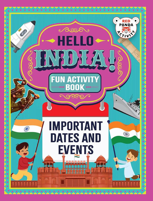 Hello India! Fun India Activity Book : Important Dates And Events