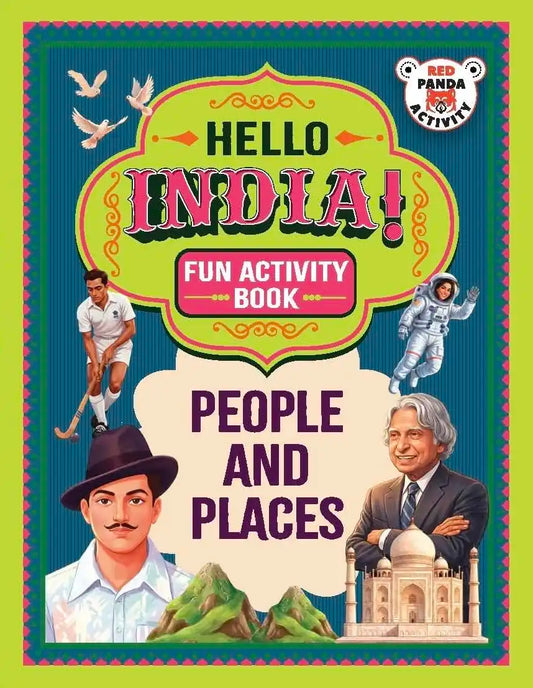 Hello India! Fun India Activity Book : People And Places
