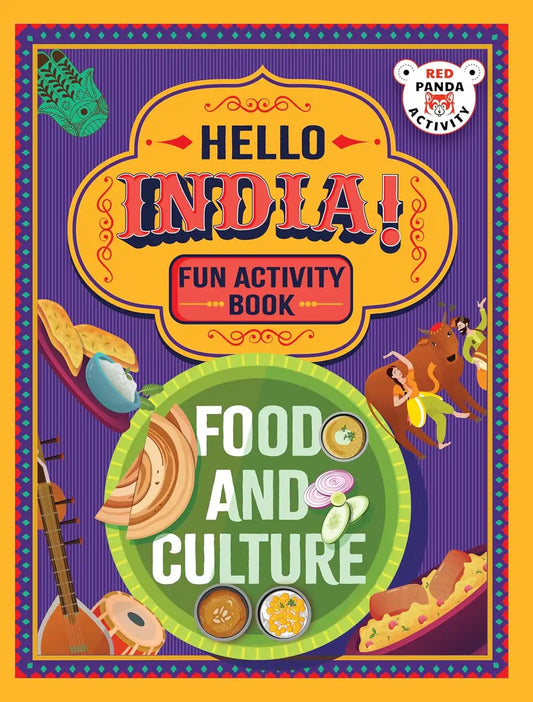Hello India! Fun India Activity Book : Food And Culture