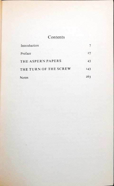 The Aspern Papers And The Turn Of The Screw