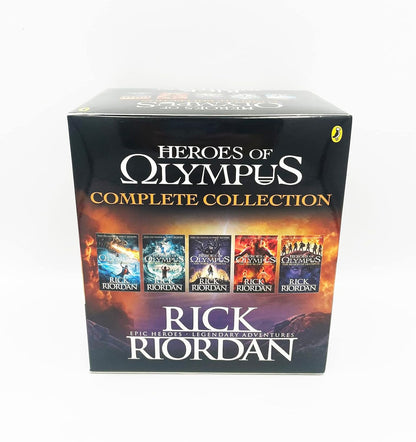 Heroes of Olympus Complete Collection Box Set Of 5 Books