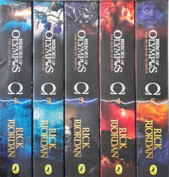 Heroes of Olympus Complete Collection Box Set Of 5 Books