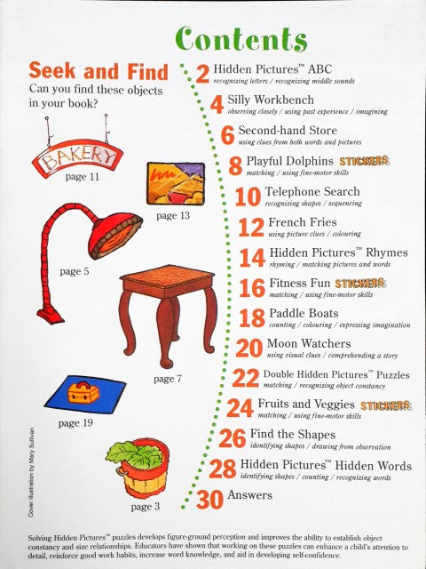 Hidden Pictures Playground No.8