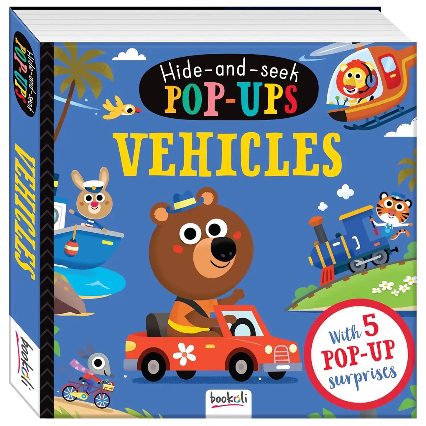 Vehicles : Hide and Seek Pop-Ups | With 5 Pop up Surprises