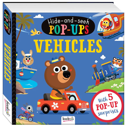 Vehicles : Hide and Seek Pop-Ups | With 5 Pop up Surprises