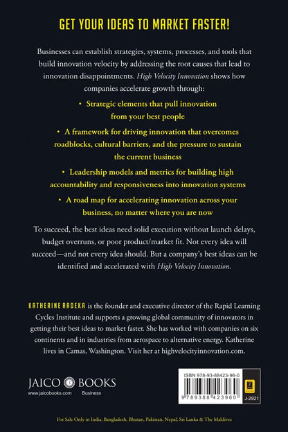 High Velocity Innovation