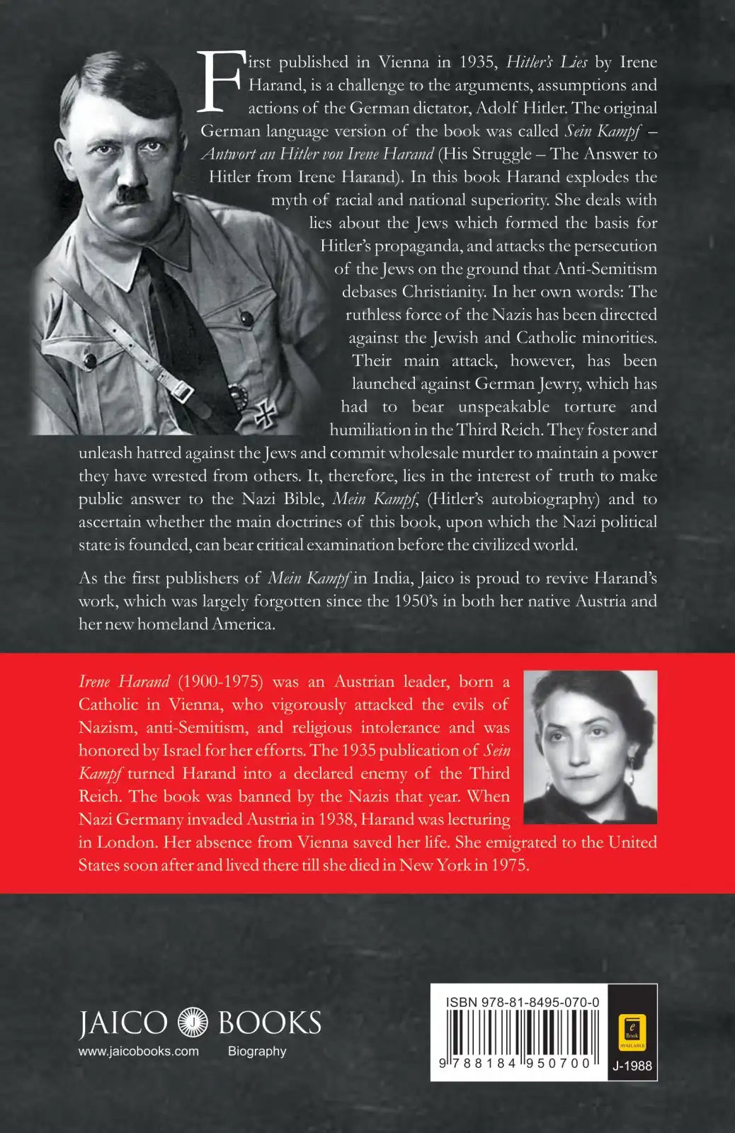 Hitler’s Lies : An Answer To Hitler’s Mein Kampf