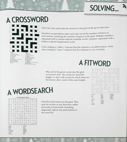 Holiday Puzzles : Crosswords and Other Word Puzzles