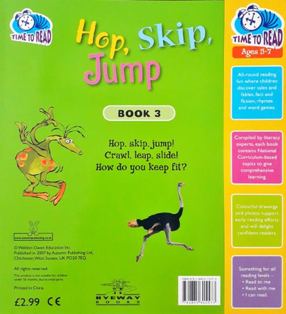 Time To Read Hop Skip Jump Book 3