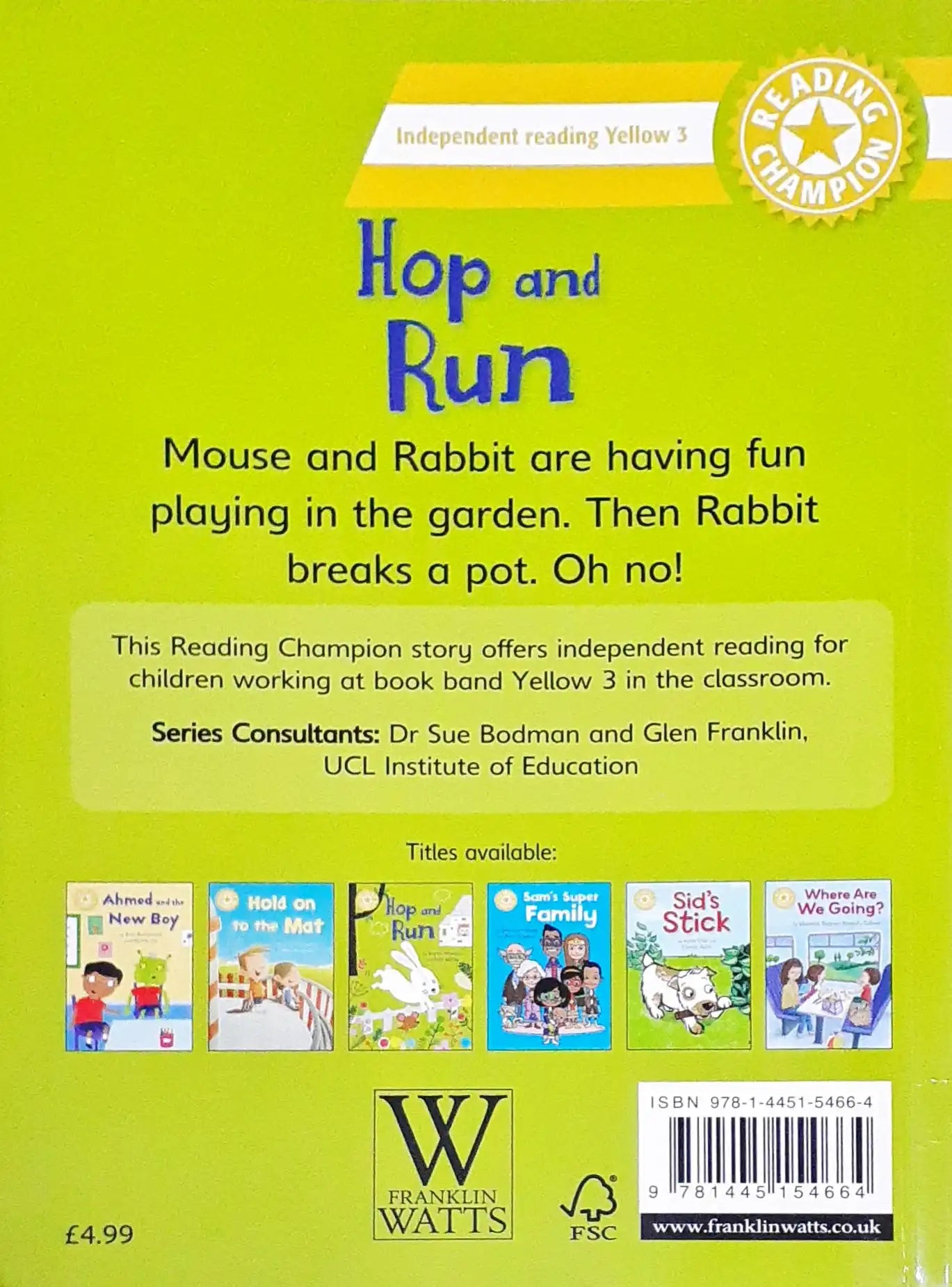 Reading Champion Hop And Run (P)