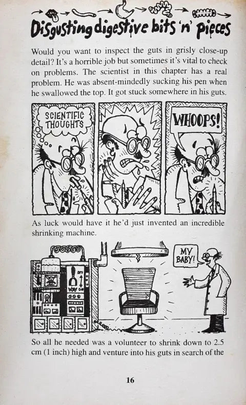 Disgusting Magazine Horrible Science Disgusting Digestion (P) – Books and You