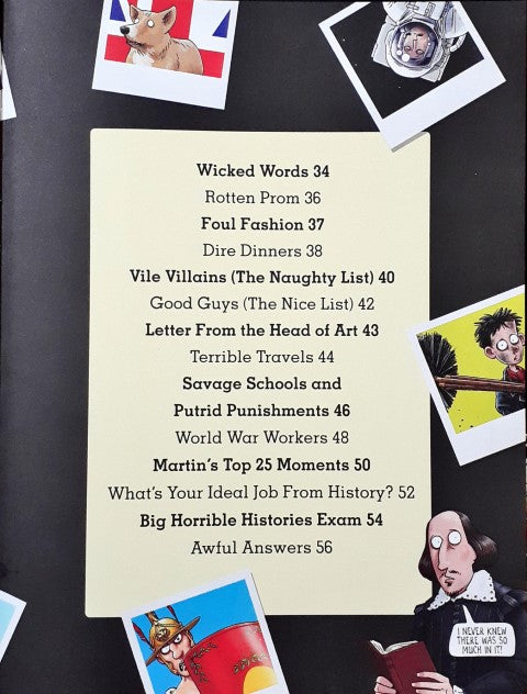 Horrible Histories 25th Anniversary Yearbook