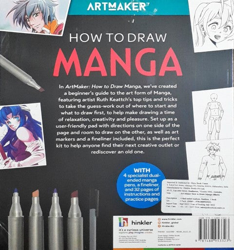 Artmaker How to Draw Manga Black