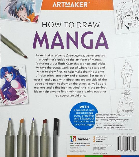 Artmaker How to Draw Manga White