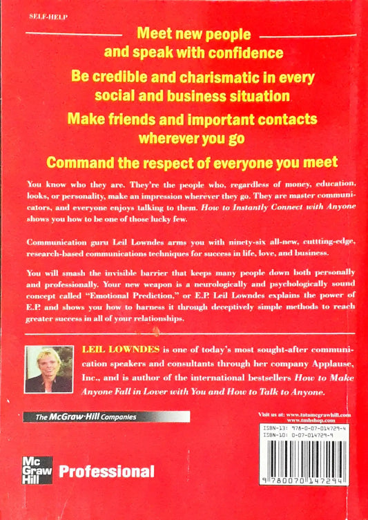 How to Instantly Connect with Anyone: 96 All-New Little Tricks for Big Success in Relationships (P)