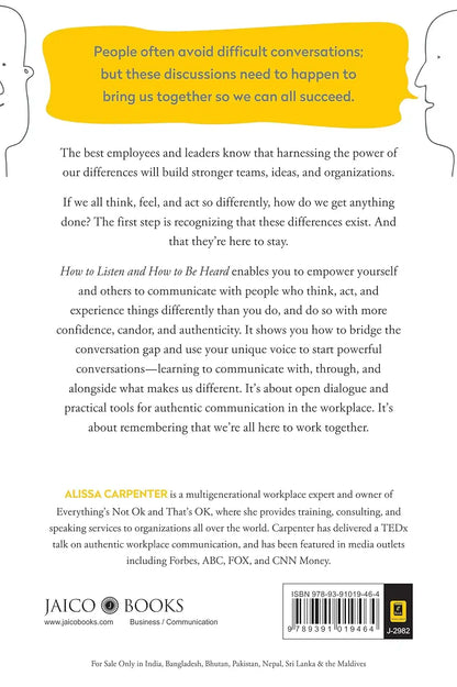 How to Listen and How to Be Heard