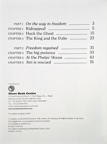 Junior Classics : Huckleberry Finn