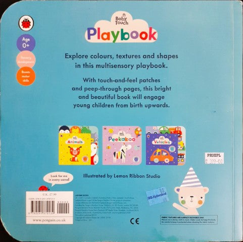 Baby Touch: Playbook - A Touch and Feel Playbook