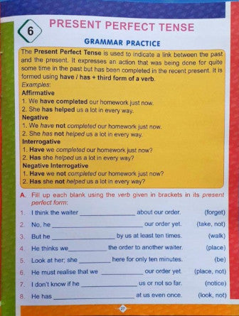 Graded English Grammar Practice Book - 7