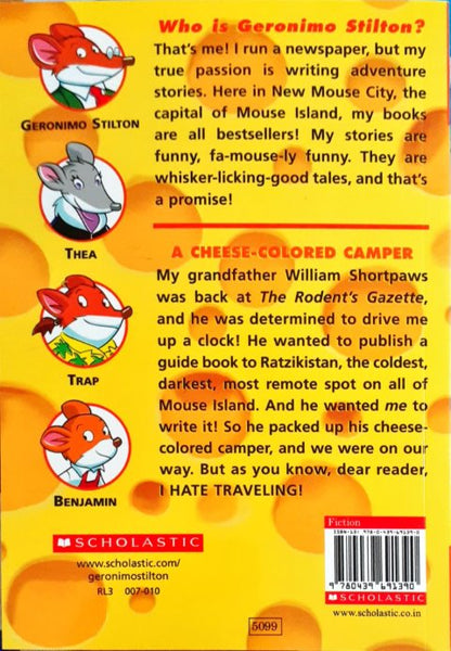 A Cheese-Coloured Camper : Geronimo Stilton 16