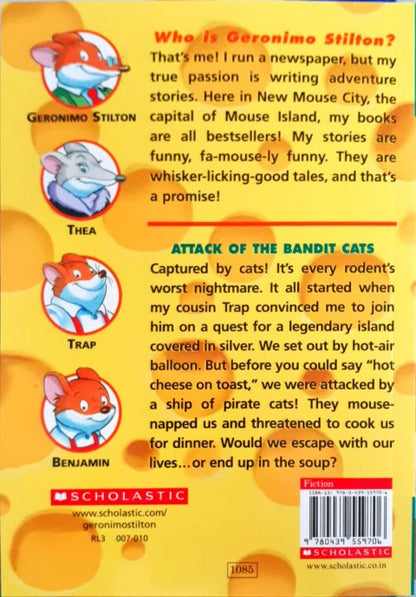 Attack Of The Bandit Cats : Geronimo Stilton 8