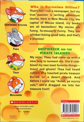 Shipwreck On The Pirate Islands : Geronimo Stilton 18