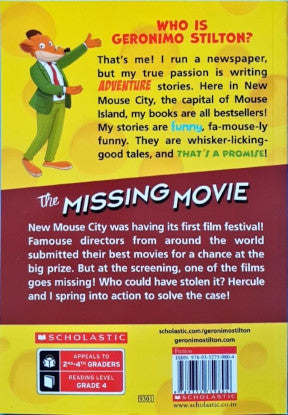 Geronimo Stilton #73 : The Missing Movie