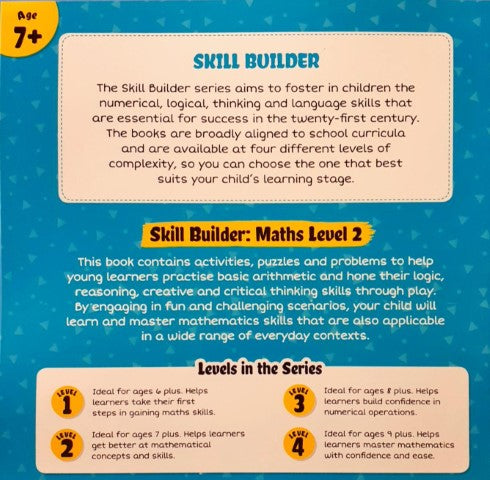 Skill Builder Maths Level 2 My Fun Activity Book Over 50 Activities