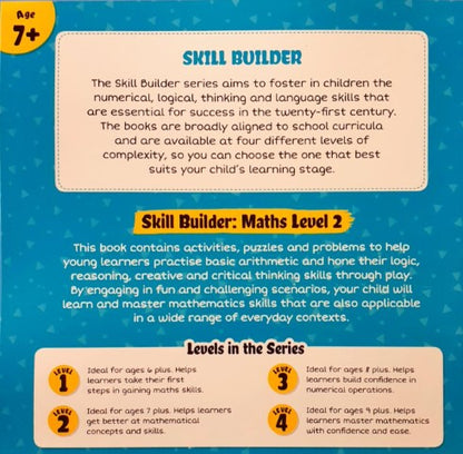 Skill Builder Maths Level 2 My Fun Activity Book Over 50 Activities