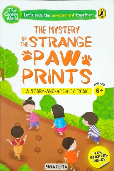 The Mystery Of The Strange Paw Prints Story And Activity Book With Fun Stickers