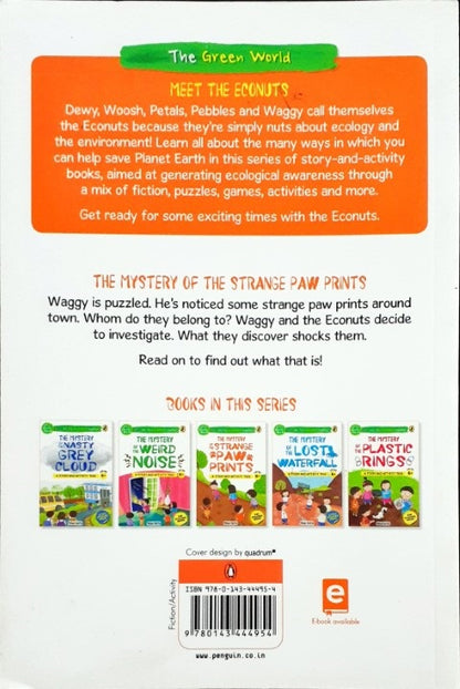 The Mystery Of The Strange Paw Prints Story And Activity Book With Fun Stickers