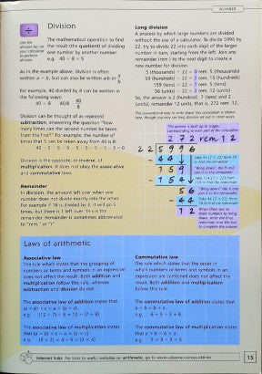 Usborne Illustrated Dictionary Of Maths