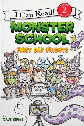 I Can Read Level 2 Monster School First Day Frights