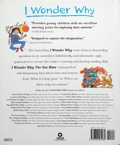 I Wonder Why The Sun Rises And Other Questions About Time And Seasons