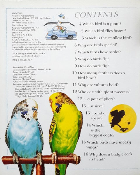 I Wonder Why Vultures Are Bald And Other Questions About Ancient Birds