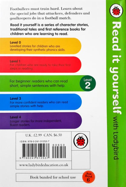 Read It Yourself With Ladybird Level 2 I Am A Footballer