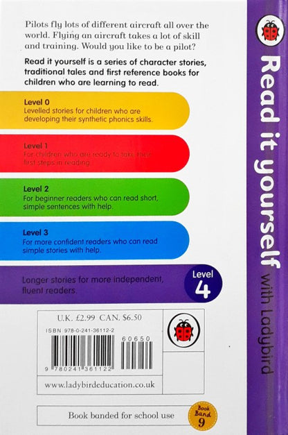 Read It Yourself With Ladybird Level 4 I Am A Pilot