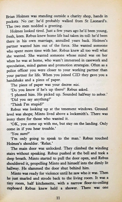 Inspector Rebus #8 : Black and Blue (P)