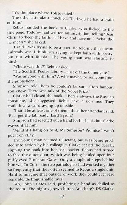 Inspector Rebus #17 : Exit Music (P)