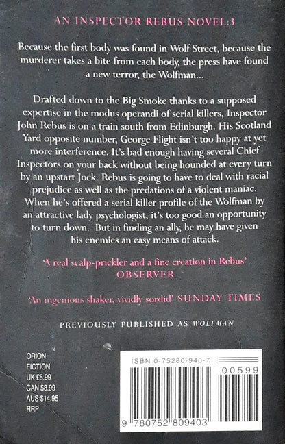 Inspector Rebus #3 : Tooth and Nail (P)