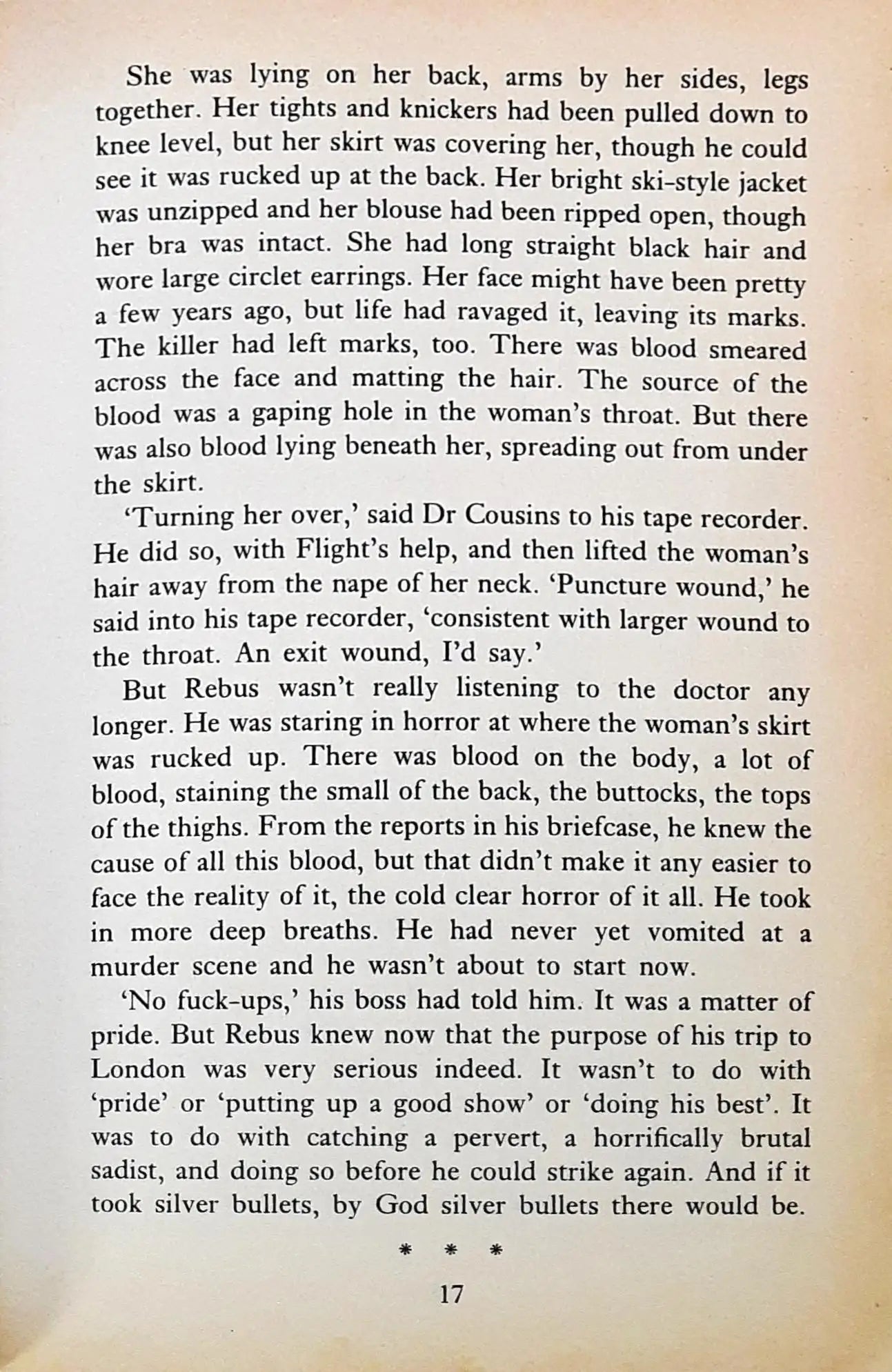 Inspector Rebus #3 : Tooth and Nail (P)