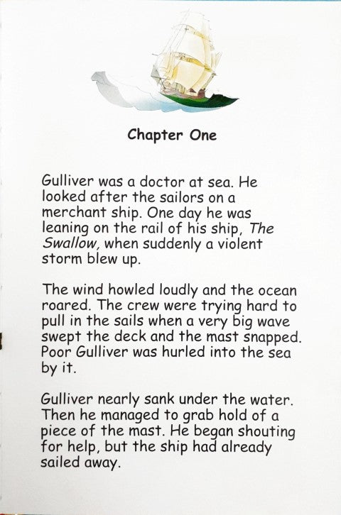 Gulliver's Travels In Lilliput - I Can Read Level 4