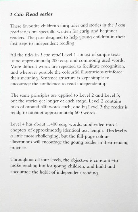 The Wizard Of Oz - I Can Read Level 4